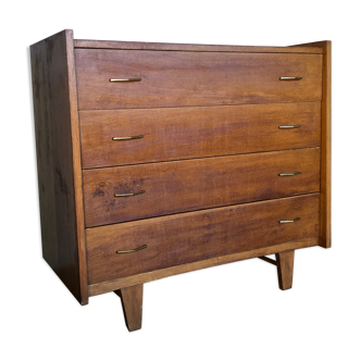 Chest of drawers compass feet 1960
