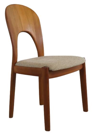 Set of 6 'Morten' chairs by Niels Koefoed