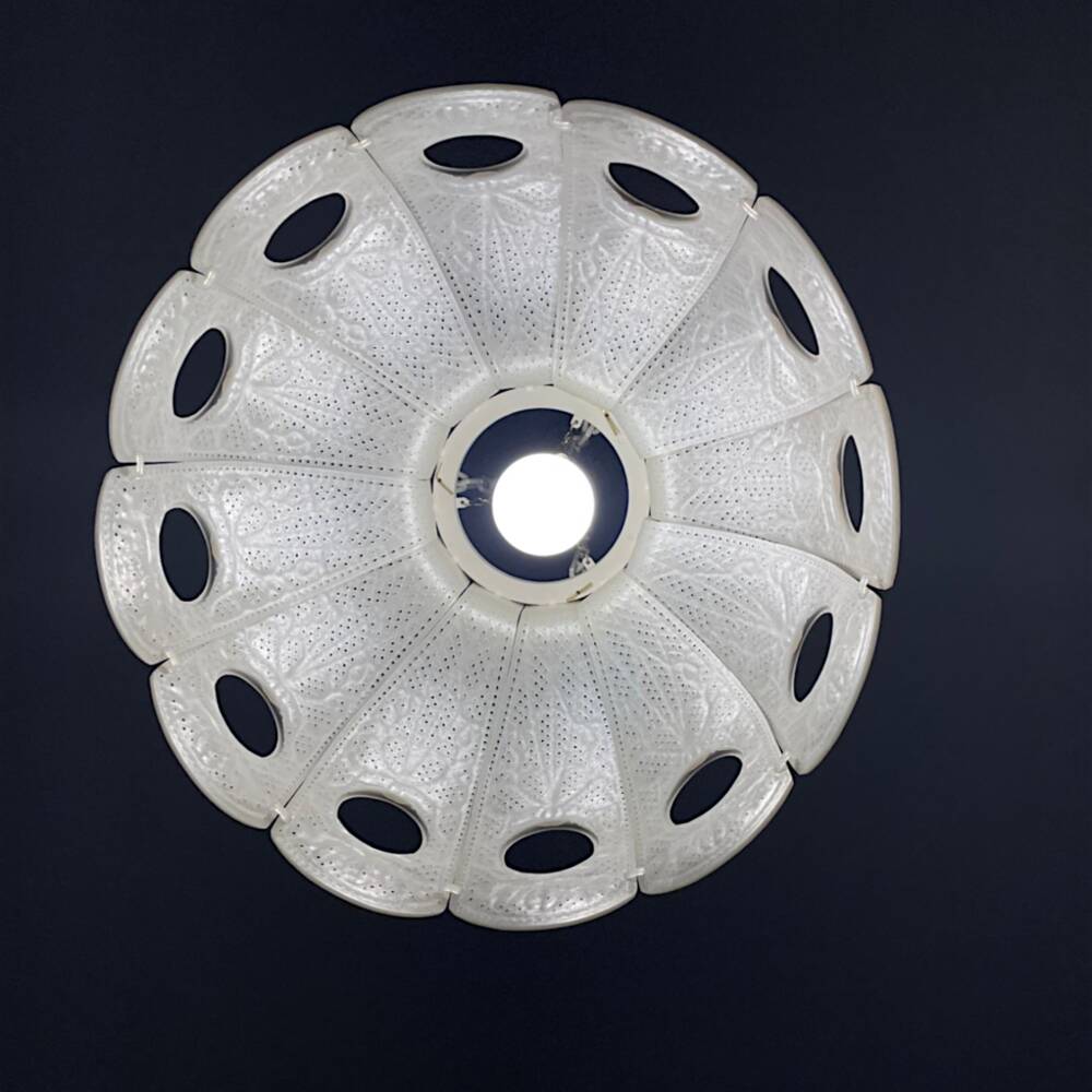 Vintage white kitchen lamp small chandelier
