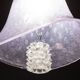 Elegant Barovier e Toso Lantern in Bubble Glass with a Rostrato glass element