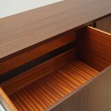 Mahogany chest of drawers, Danish design, 1970s, manufacturer: Omann Jun