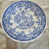 Lunéville blue English dinner plates