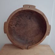 Grande coupe en bois ancienne