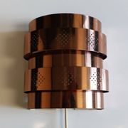 Wall lamp by Verner Shou for Coronell Elektro, Denmark, 70s.