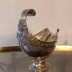 Silver sauceboat 800, Louis XVI style, Hanau around 1900
