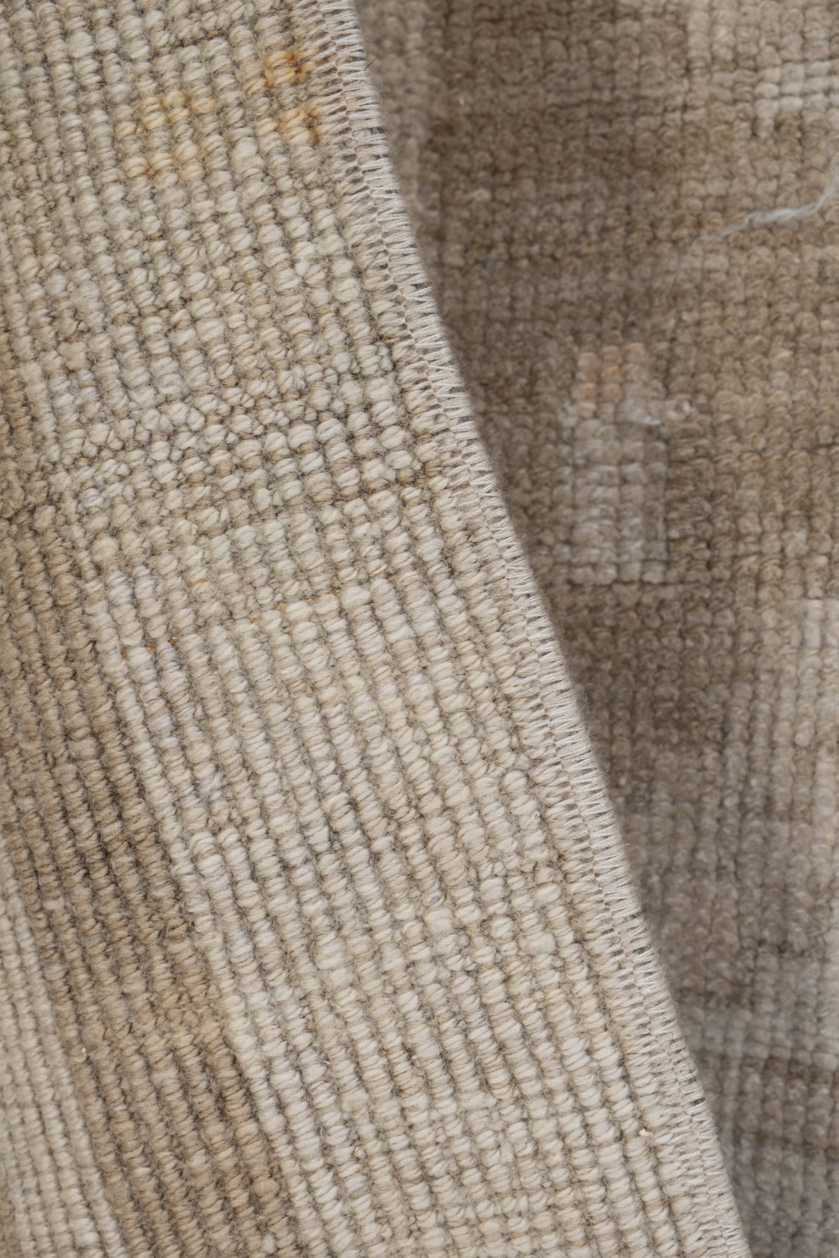 Soft Color Turkish Antique Small Handmade Traditional Door Mat Small Rug