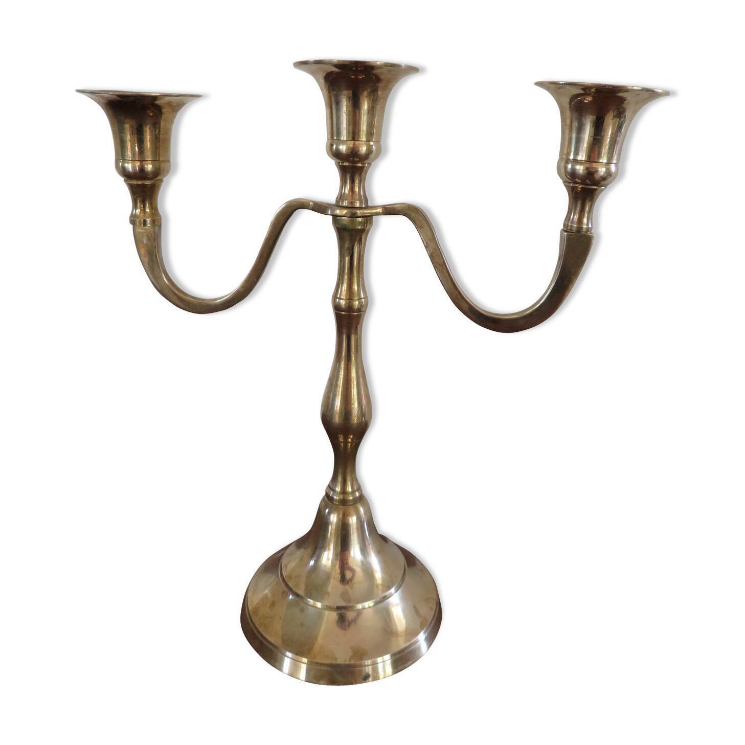 Vintage brass candlestick