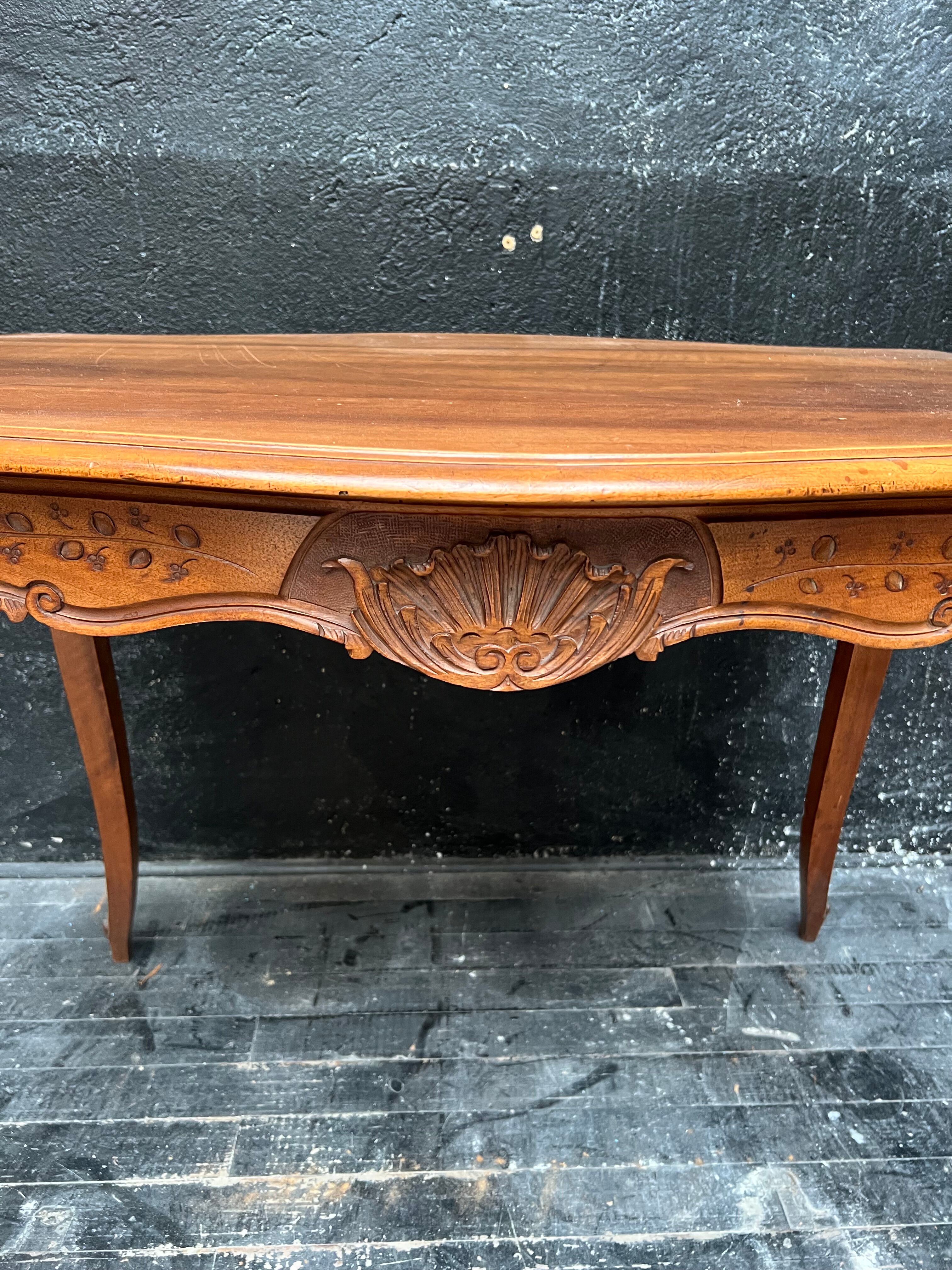 Table d'appoint table a manger de style louis XV