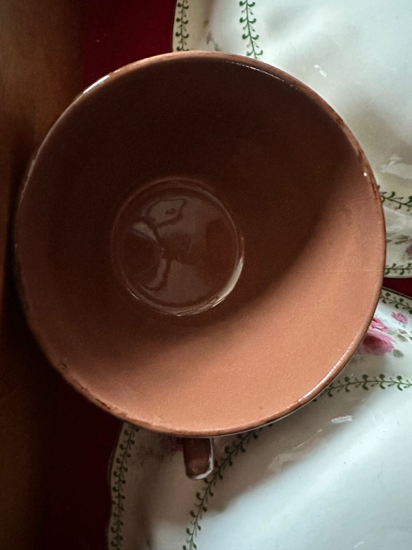 Vintage tea cup Mary from Digouin Sarreguemines