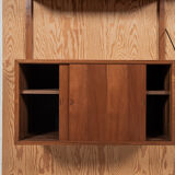 Midcentury Danish Royal wall system in teak by Poul Cadovius 1960s