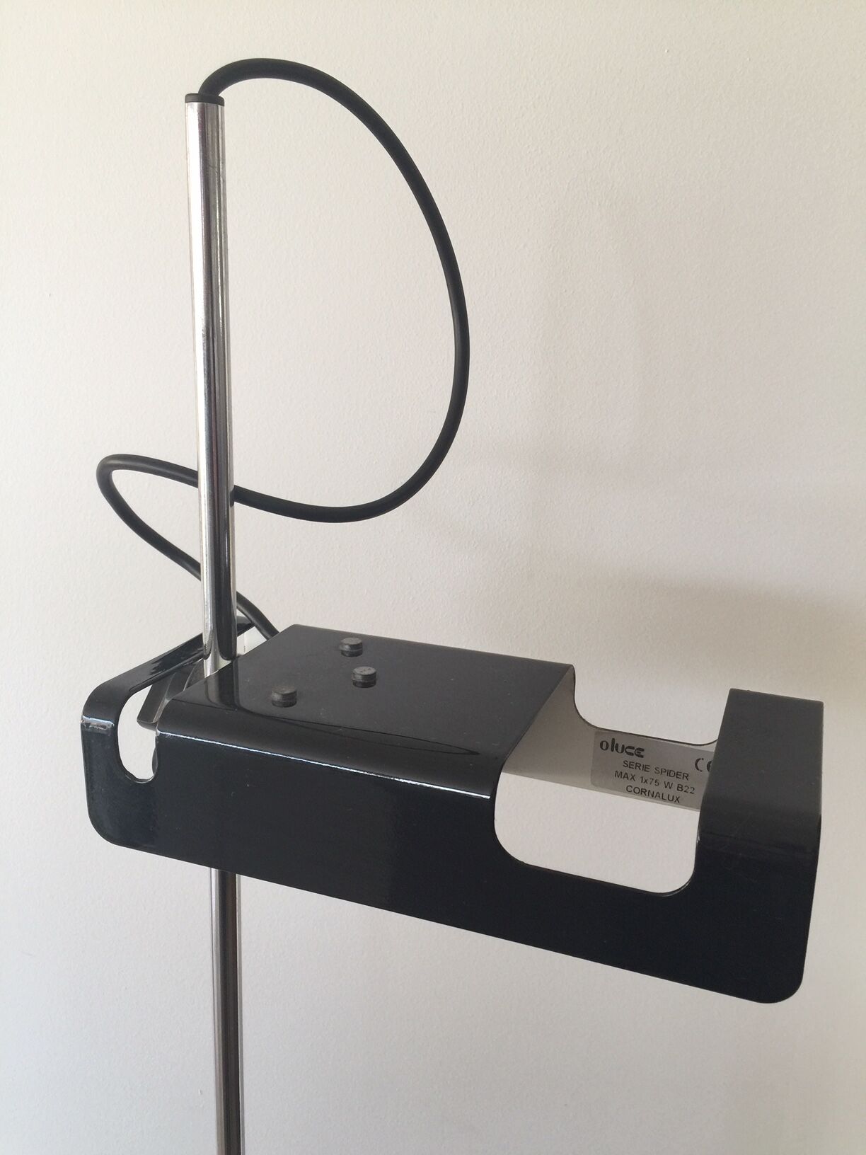 Spider lamp of Joe Colombo for O luce Italy 1967