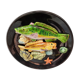Plate slurry fish, quinson, Vallauris 1970