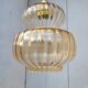 Striated glass suspension