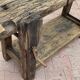Old carpenter's workbench