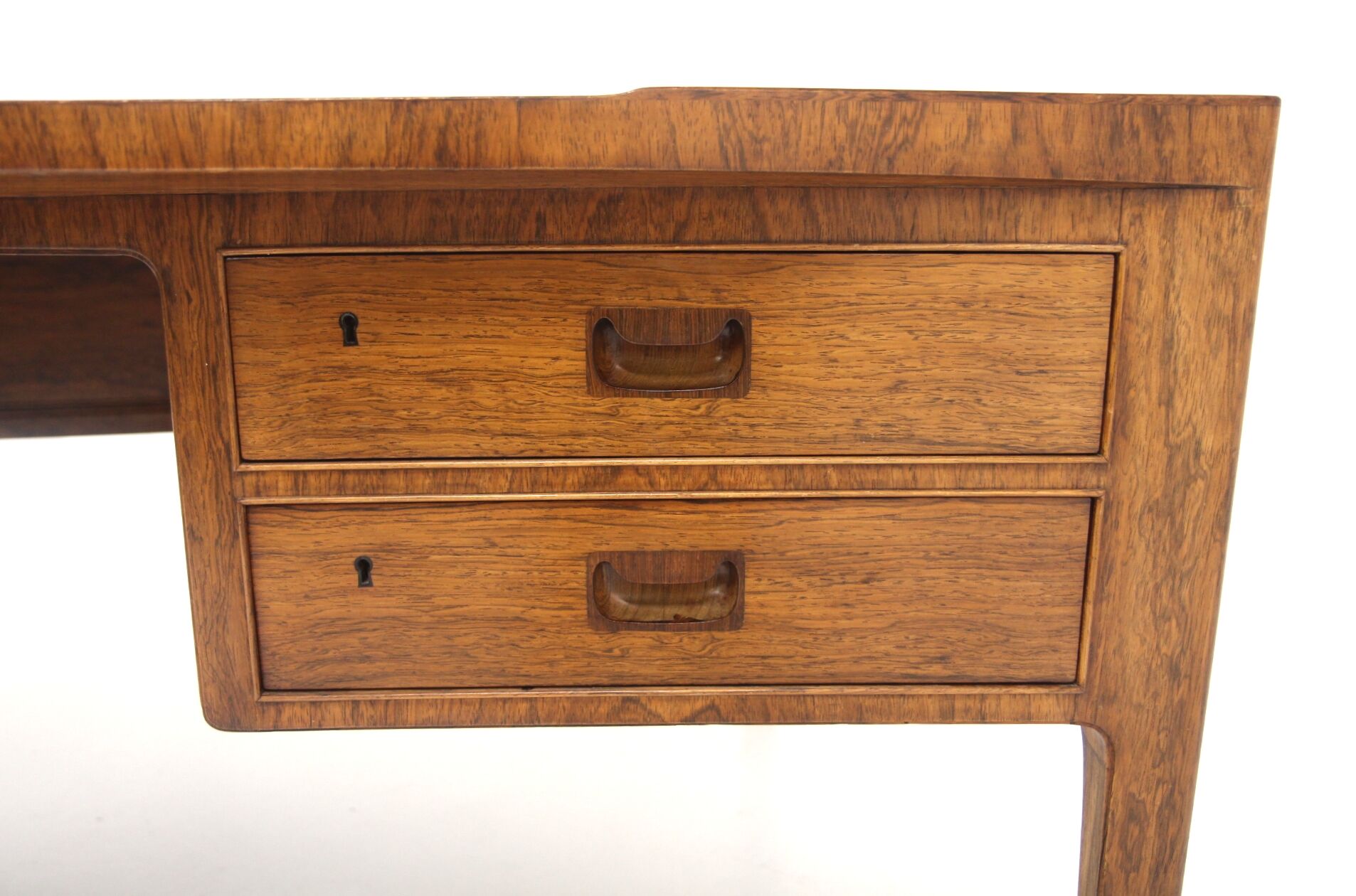 Scandinavian desk in rosewood, Sweden, 1950