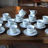 Fine Japanese porcelain tea set - Noritake - Savannah model