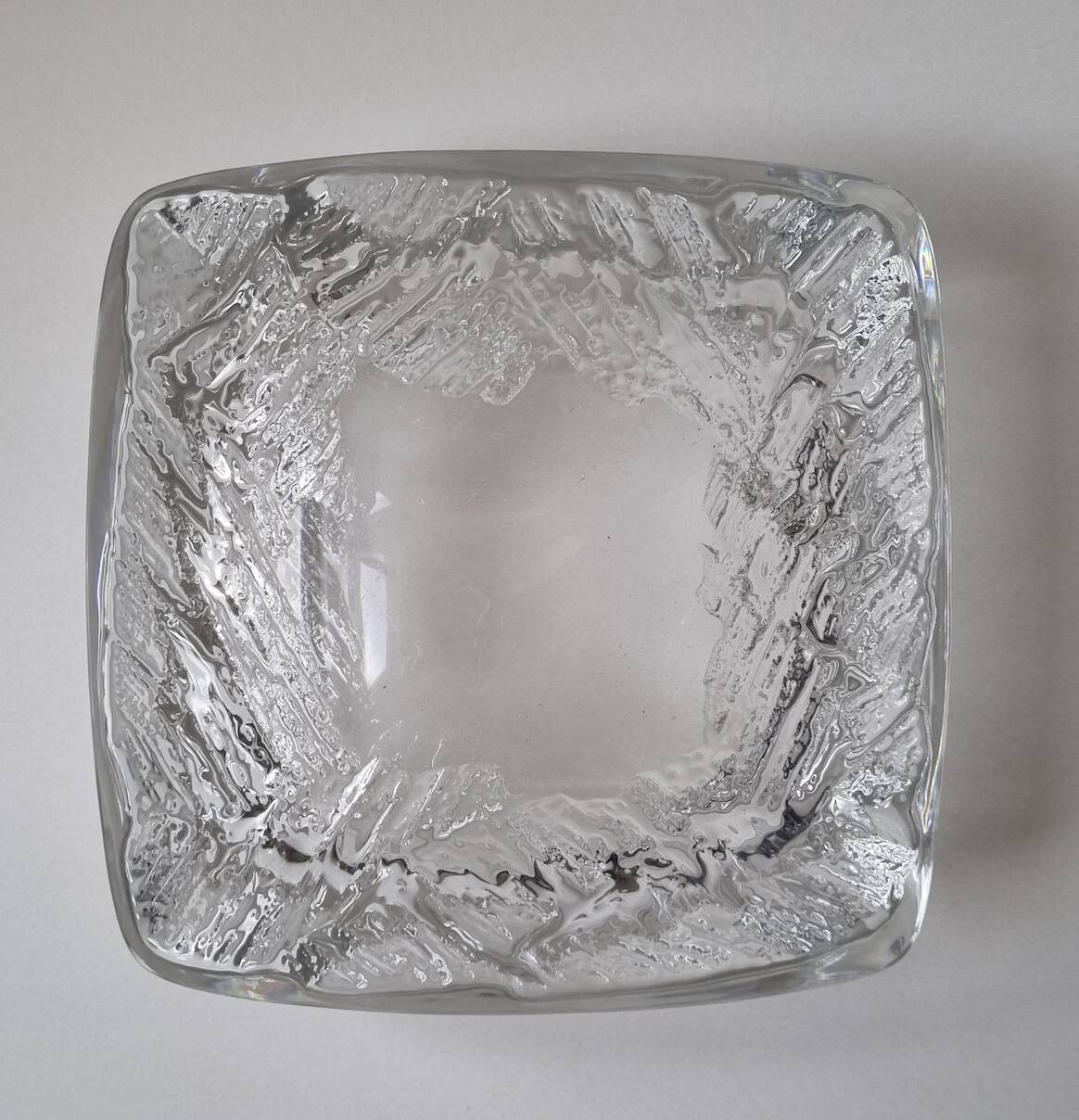 Cup, empty pocket, square Cristal Daum