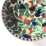 Grand plat à fruits VILLEROY et BOCH. Années 30