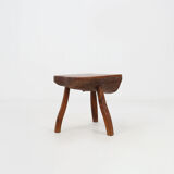 Rustic wooden side table 1920's