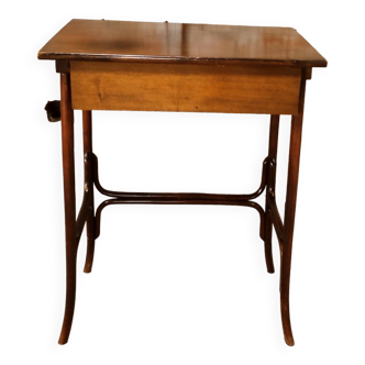 Coiffeuse thonet, sans glace, version acajou