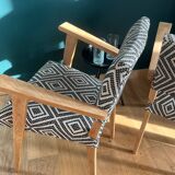 Pair of new Scandinavian armchairs