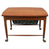 1950s utensilo trolley in walnut