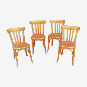 Set of 4 bistro chairs 3 bars