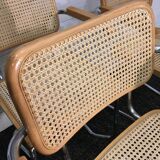 Set of 4 armchairs 1980