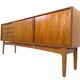 Vintage danish sideboard by svend åge madsen for k. knudsen & søn, 1960s