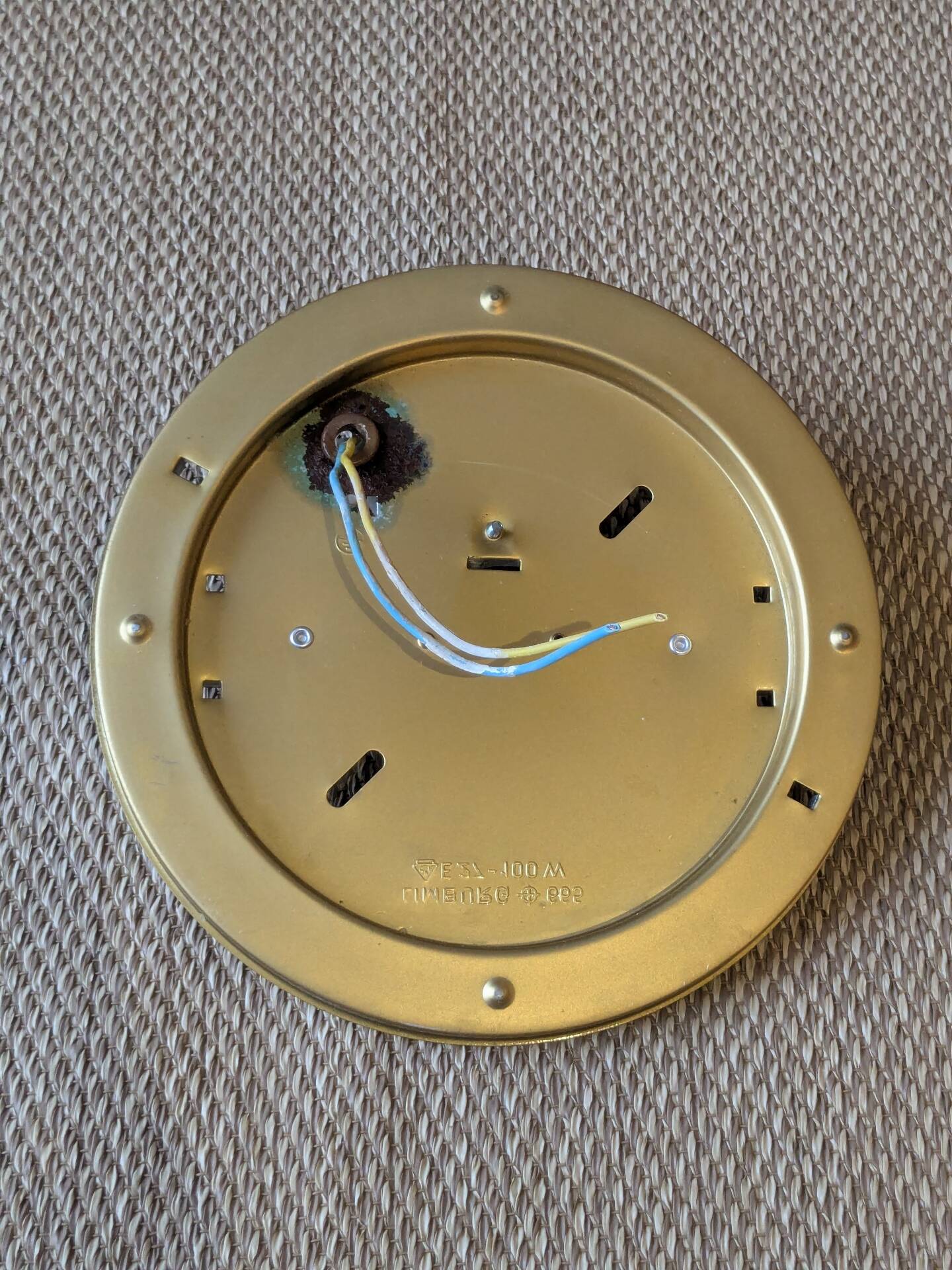 Limburg ceiling light with diamond points