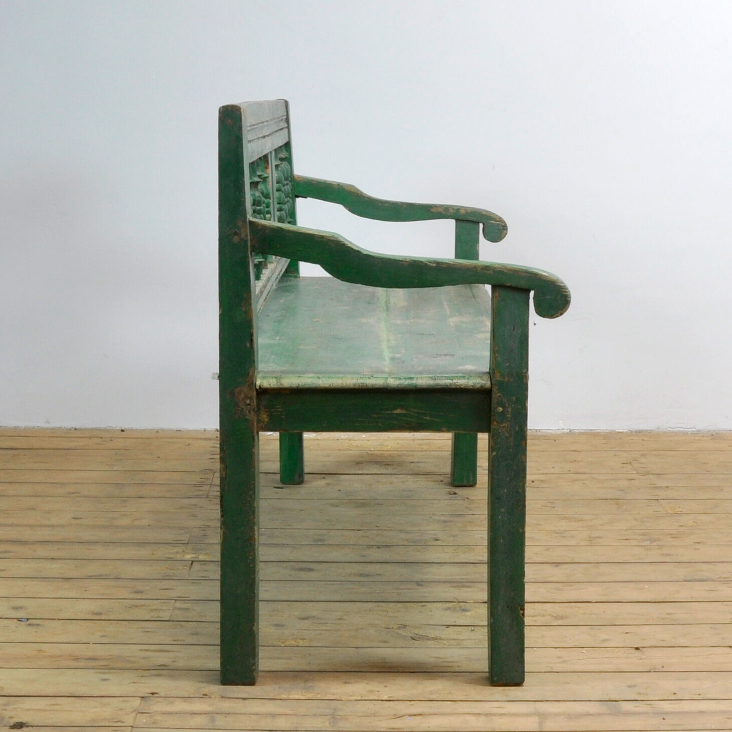 Antique Pine Bench, 1930's