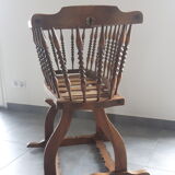Rocking child cradle