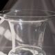 Grand vase Médicis en verre soufflé
