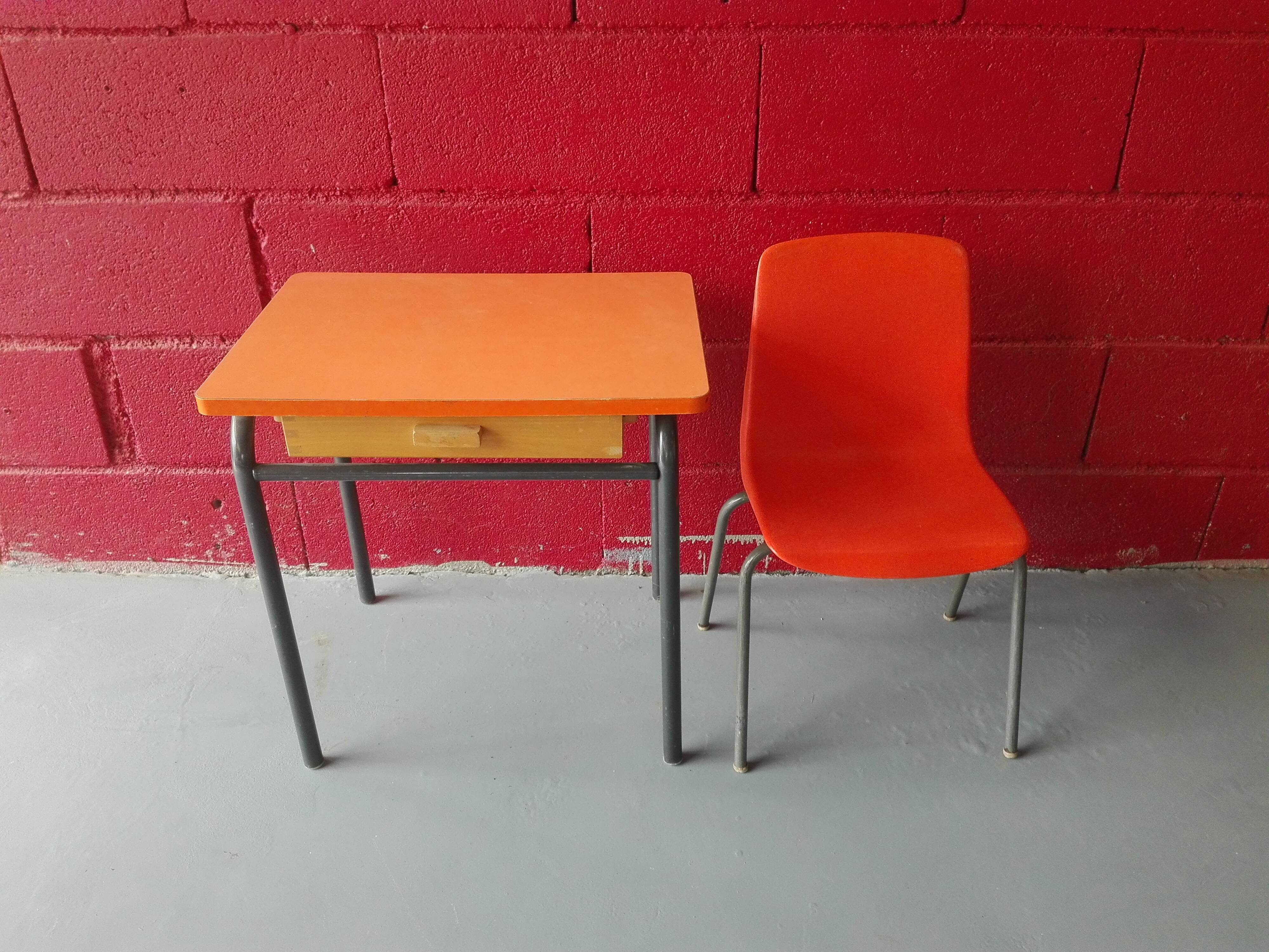 Vintage desk and chair