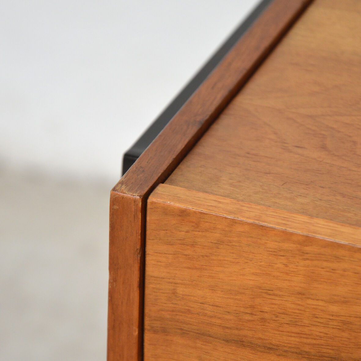 Wood and metal sewing box, 1960s