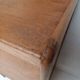 High wooden chest of drawers in the 50s