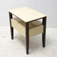 Modernist side or bedside table, Czechoslovakia, 1960s