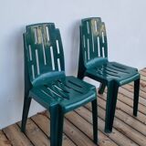 Pair of Henry Massonnet chairs