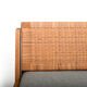 Daybed GE-258 en chêne et canne par Hans J. Wegner