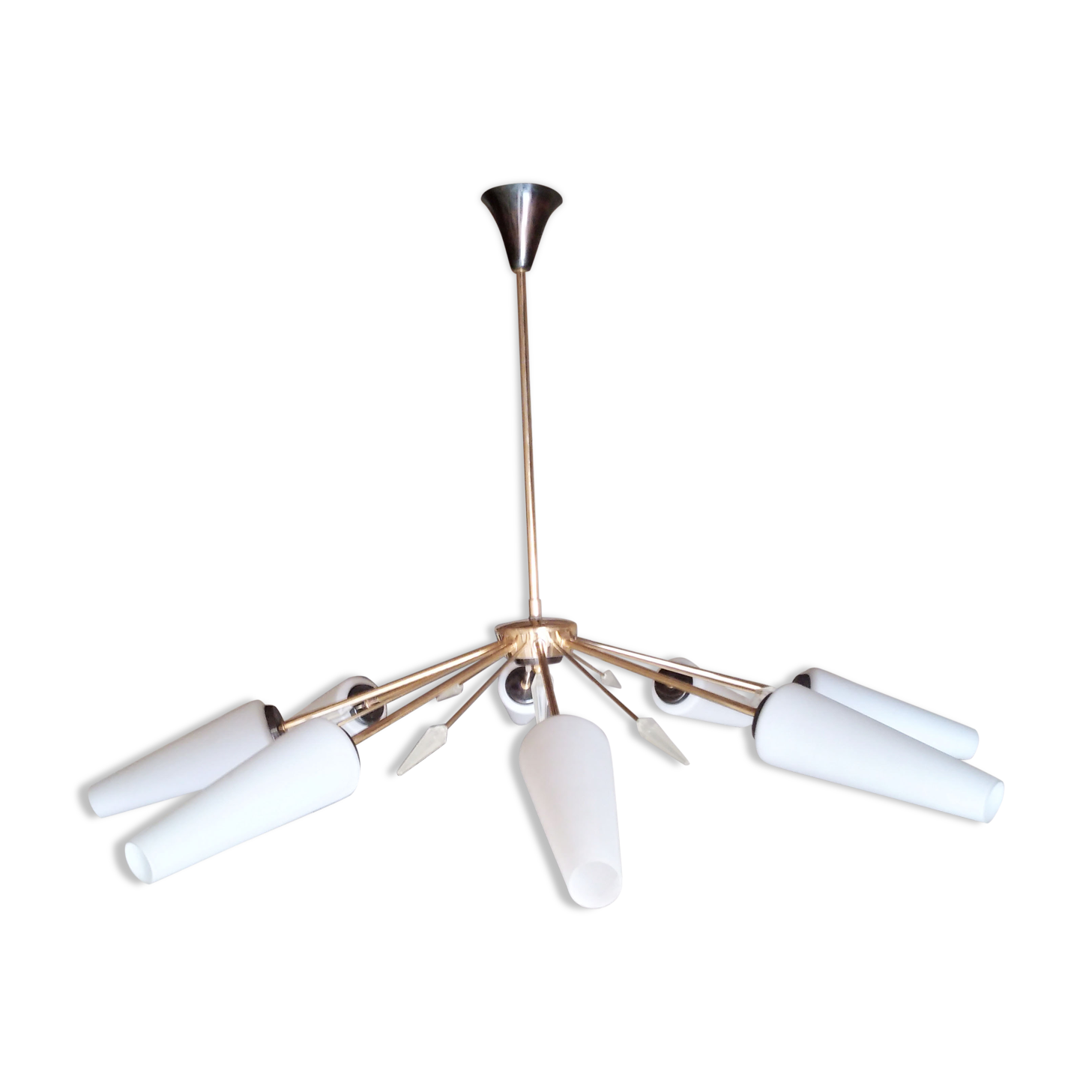 1960 sun chandelier