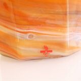 Scandinavian glass vase from Flygsfors 1970