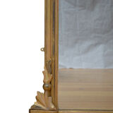 Matched pair of victorian giltwood overmantel mirrors