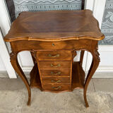 Dressing table in wood marquetry