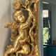 Mirror XVIIIth italian baroque 142x118cm