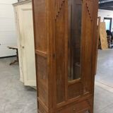 Vintage wooden wardrobe