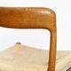 Niels Otto Møller Oak Dining Chair #75 J.L.Møller I Set of Two