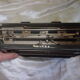 Old metal typewriter