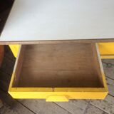 Yellow kitchen table