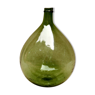 Blown glass demijohn