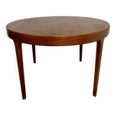 Extendable dining table teak Danish design Oluf Theodor Larsen an60